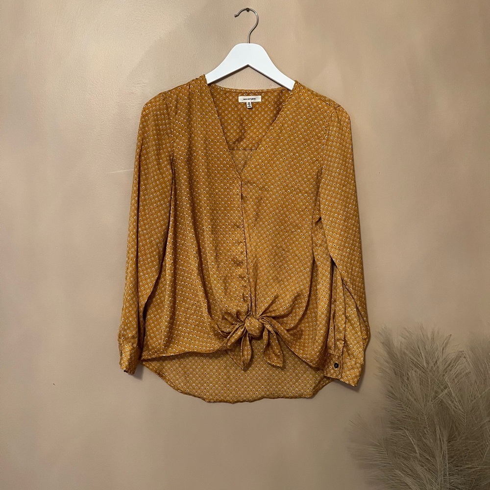 Mustard Blouse